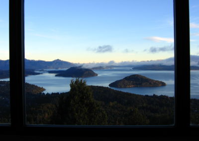 Vista desde interior La Morada
